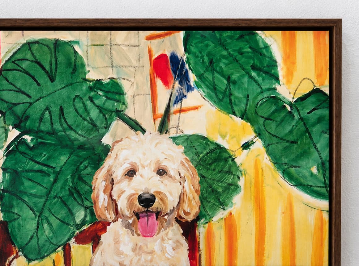 Museum-Quality Canvas and Frame — image 2 of 3