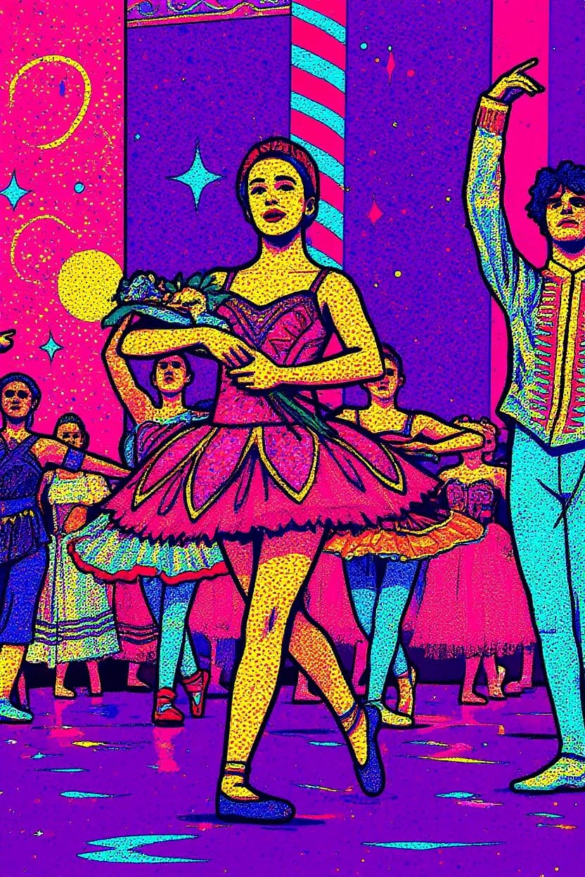 Transform image to pop-art art style