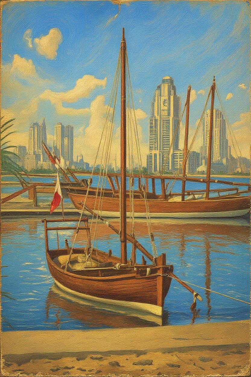 Transform image to vintage art style