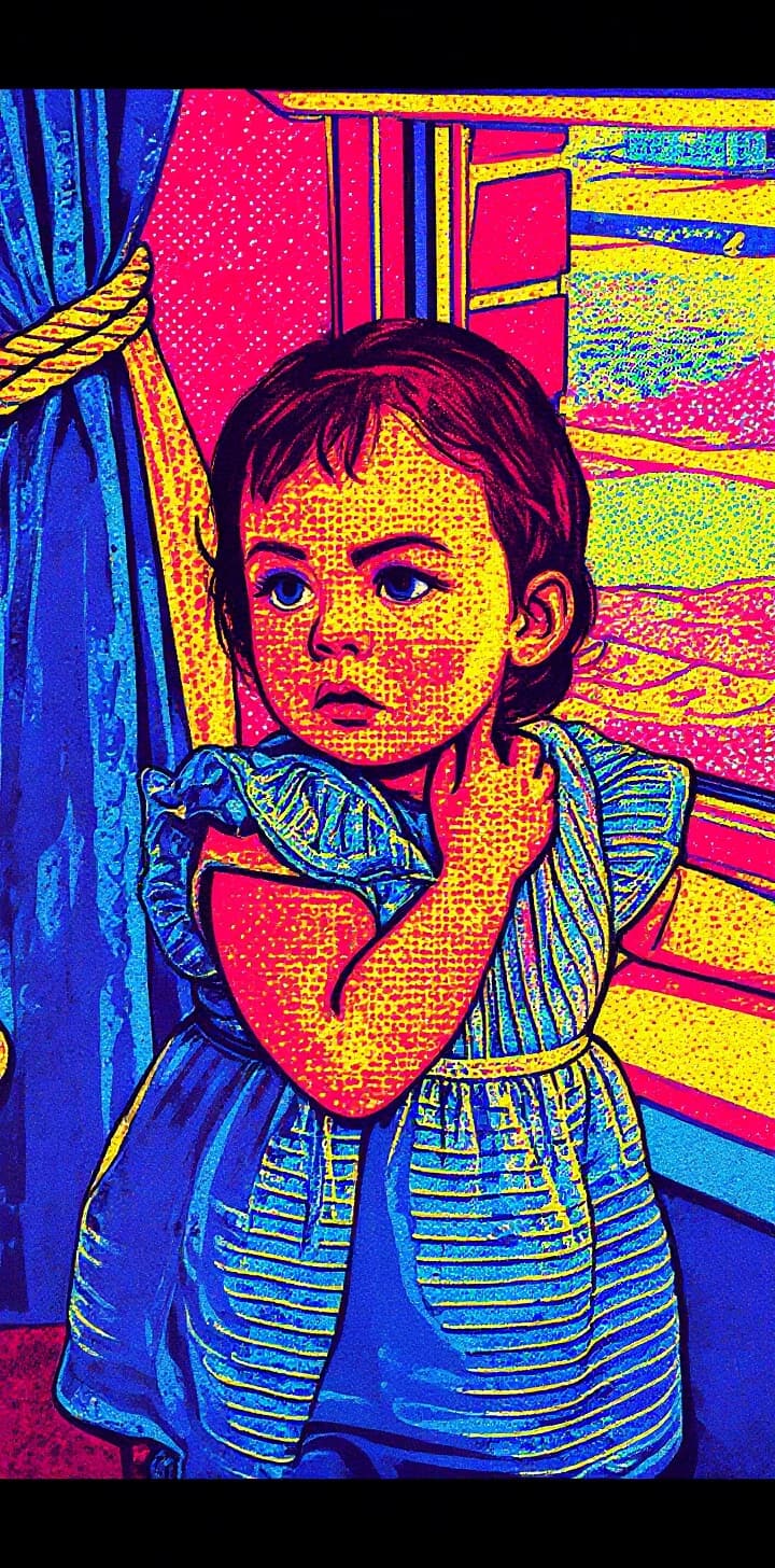 Transform image to pop-art art style