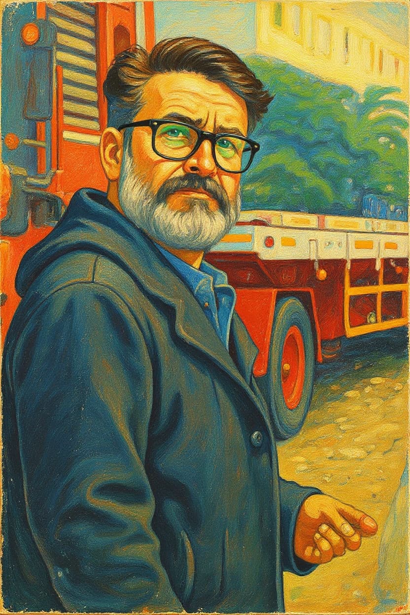 Transform image to vintage art style