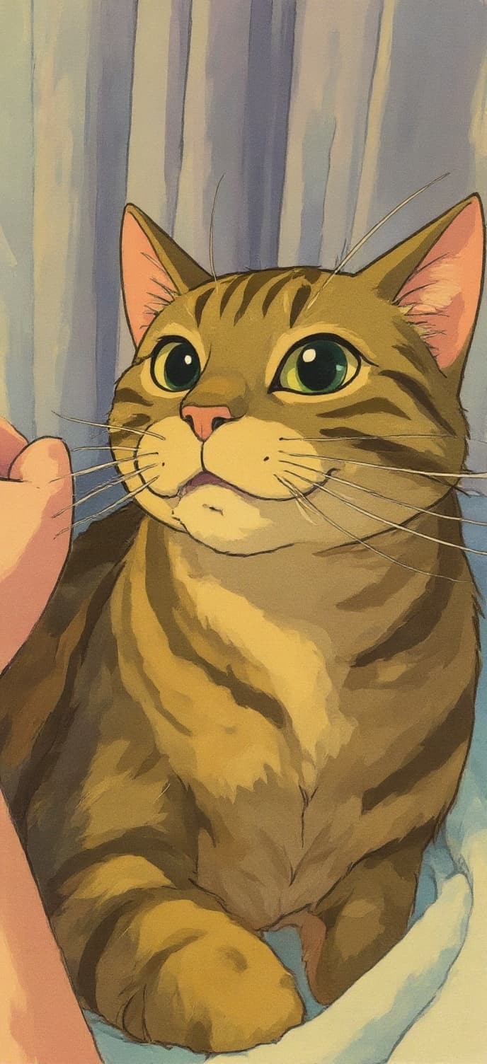 Transform image to ghibli art style