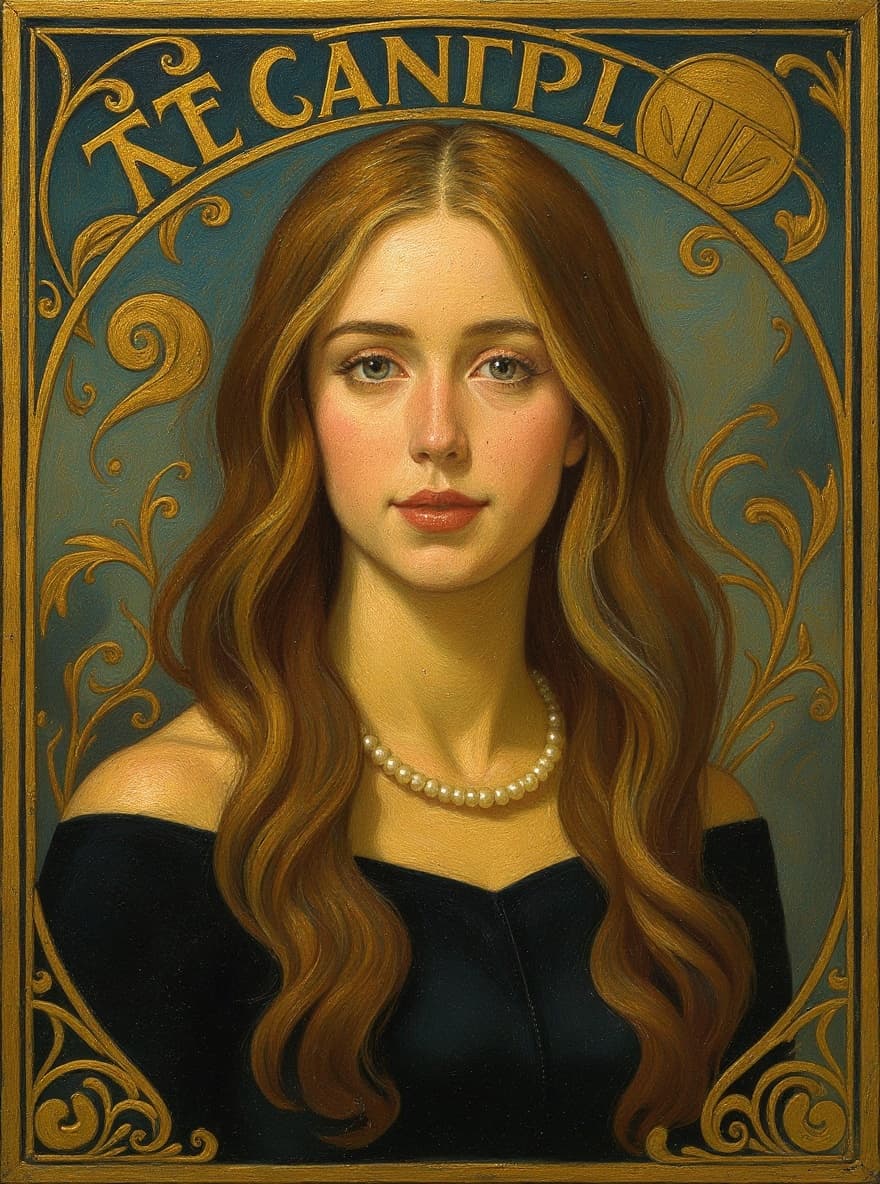 Transform image to art-nouveau art style
