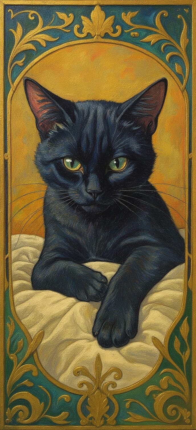Transform image to art-nouveau art style