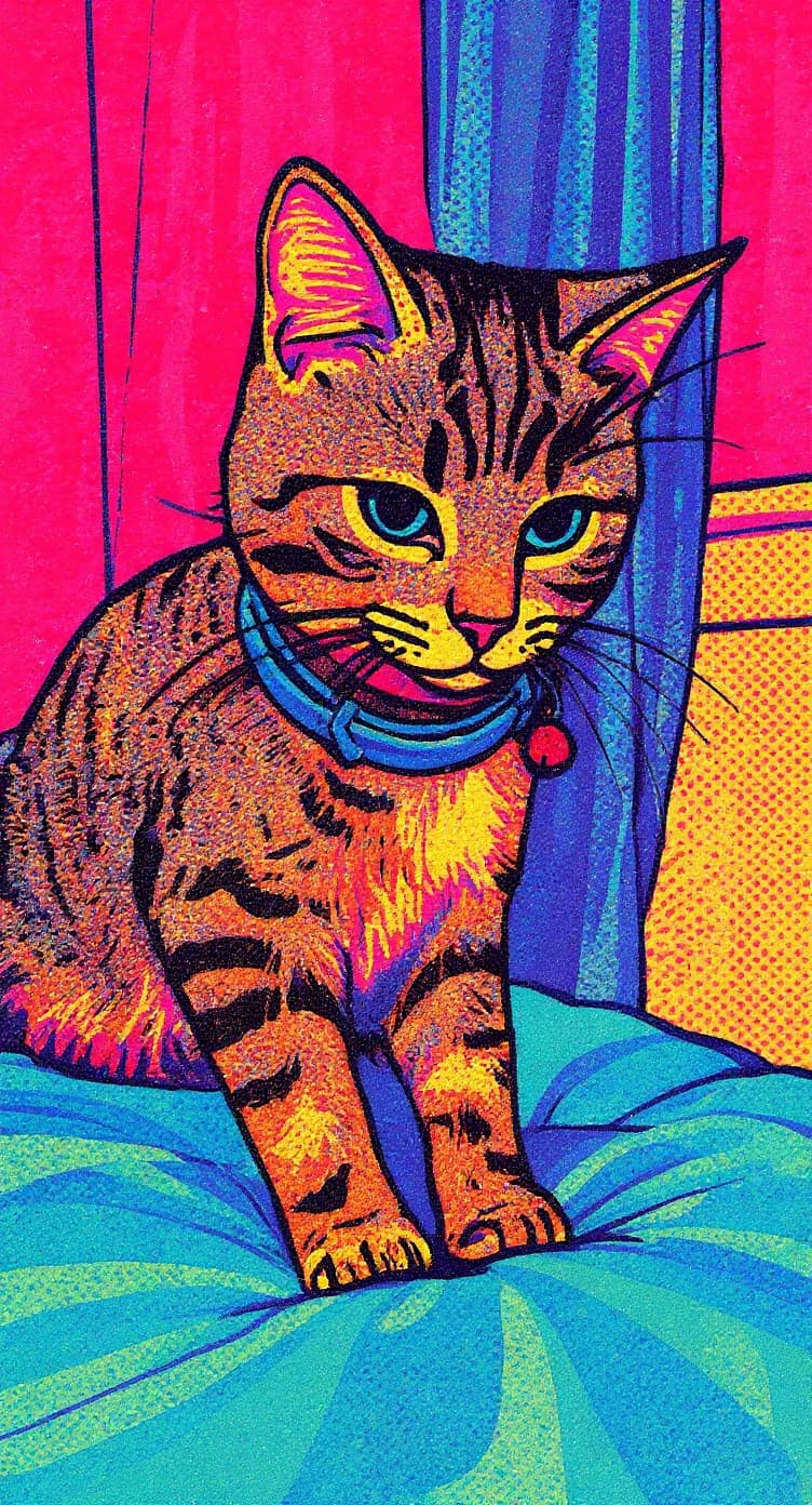 Transform image to pop-art art style