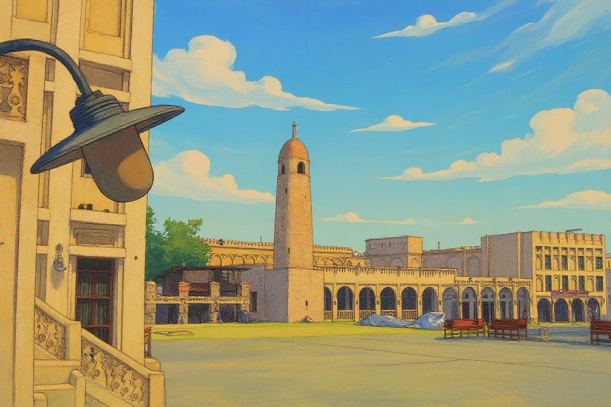 Transform image to ghibli art style