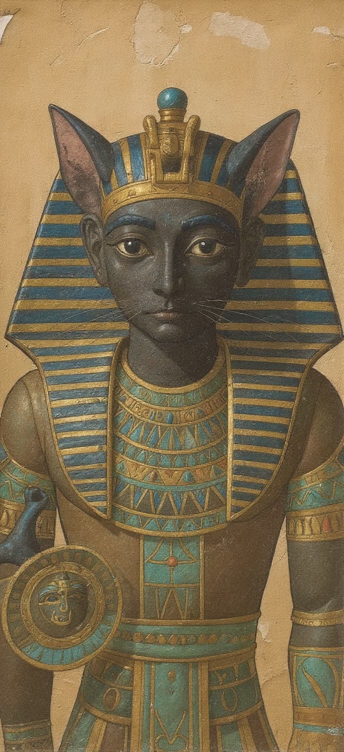 Transform image to egyptian art style