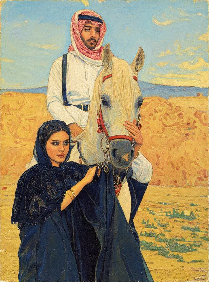 Transform image to vintage art style