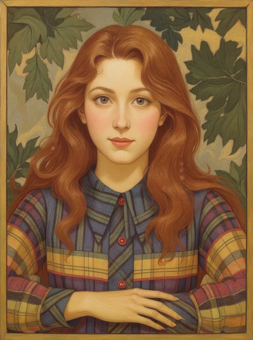 Transform image to art-nouveau art style
