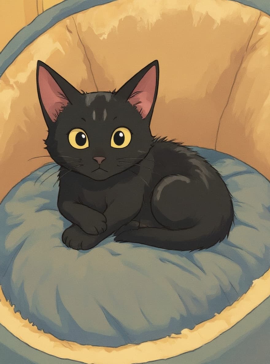 Transform image to ghibli art style