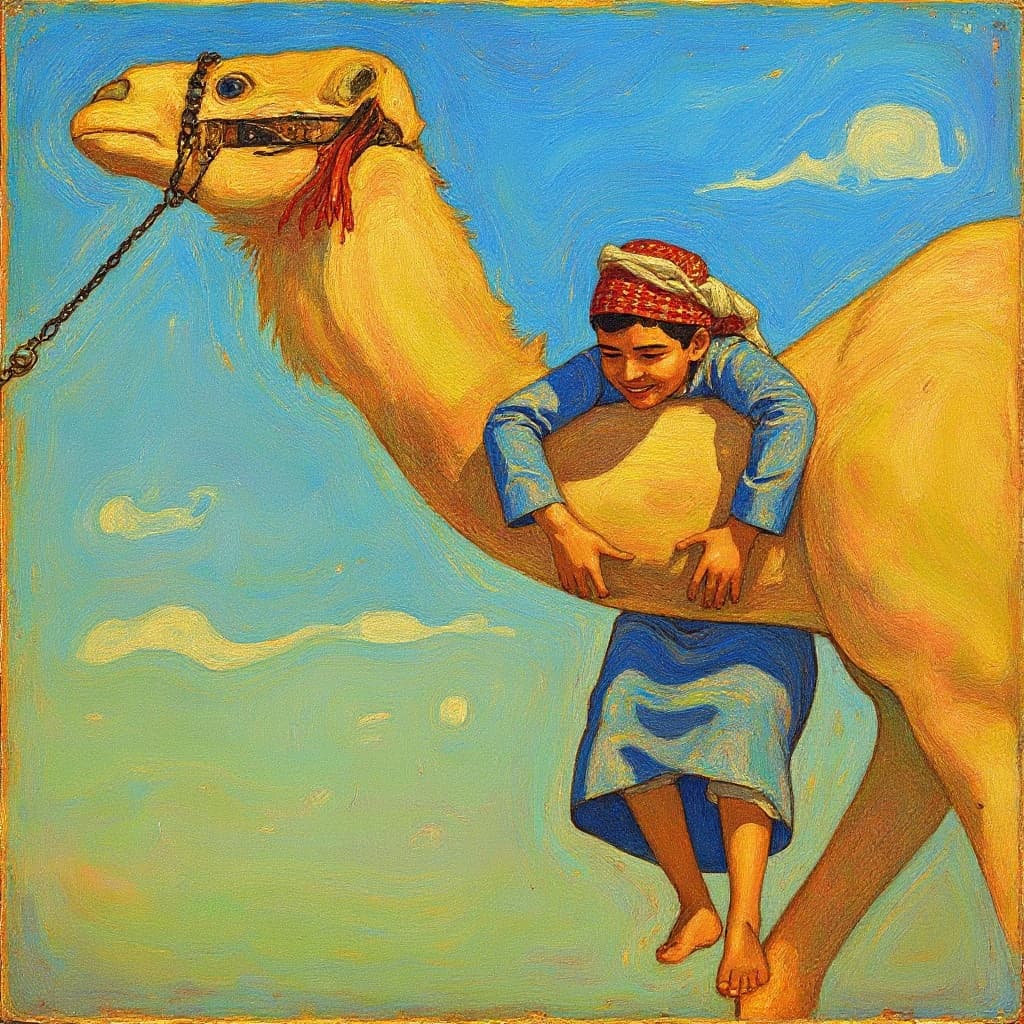 Transform image to vintage art style