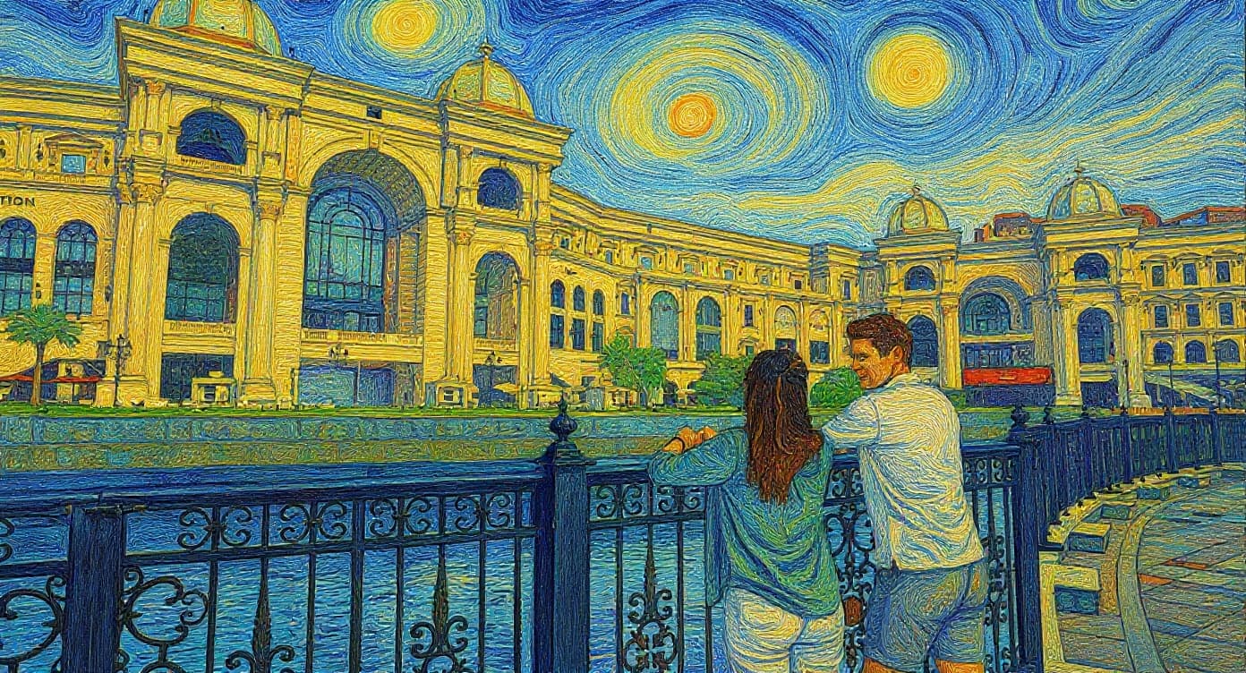 Transform image to impressionism art style