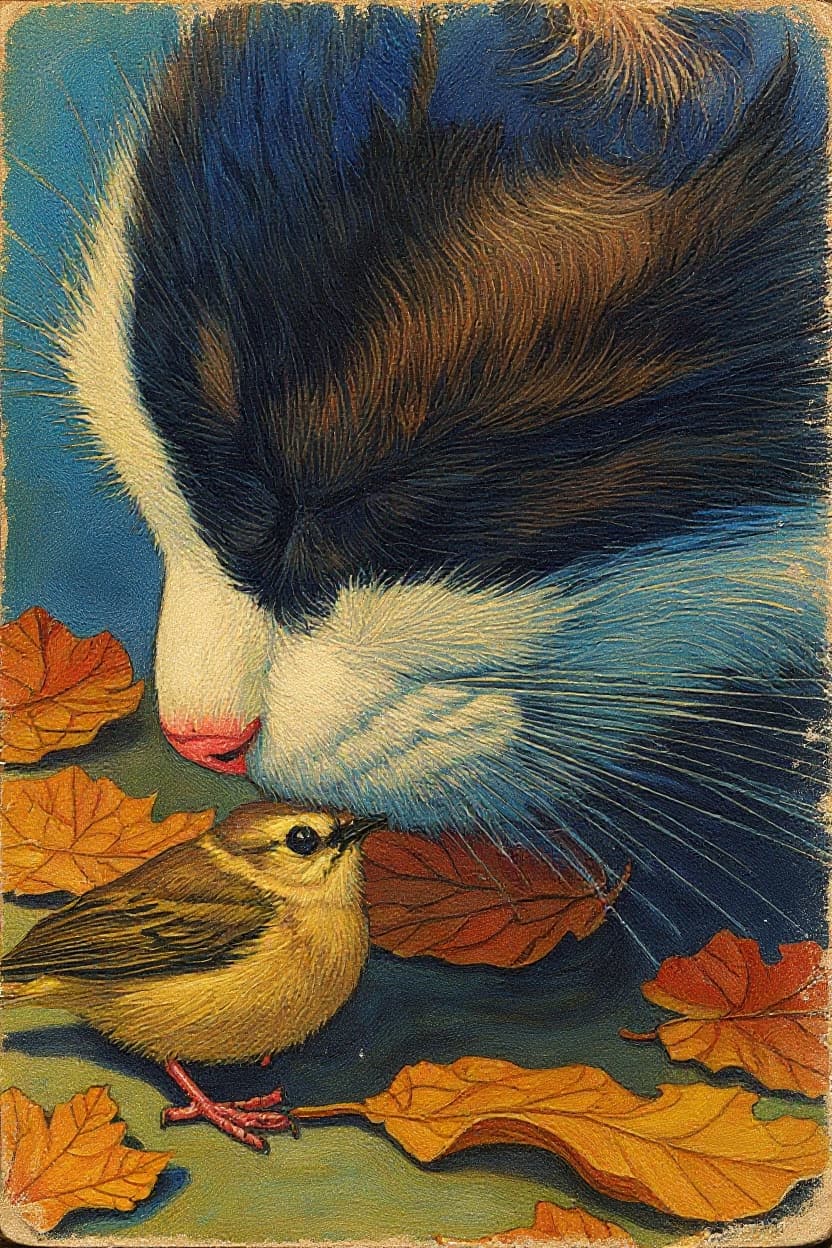 Transform image to vintage art style