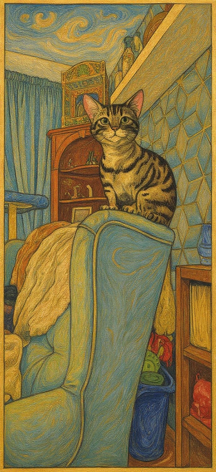 Transform image to art-nouveau art style