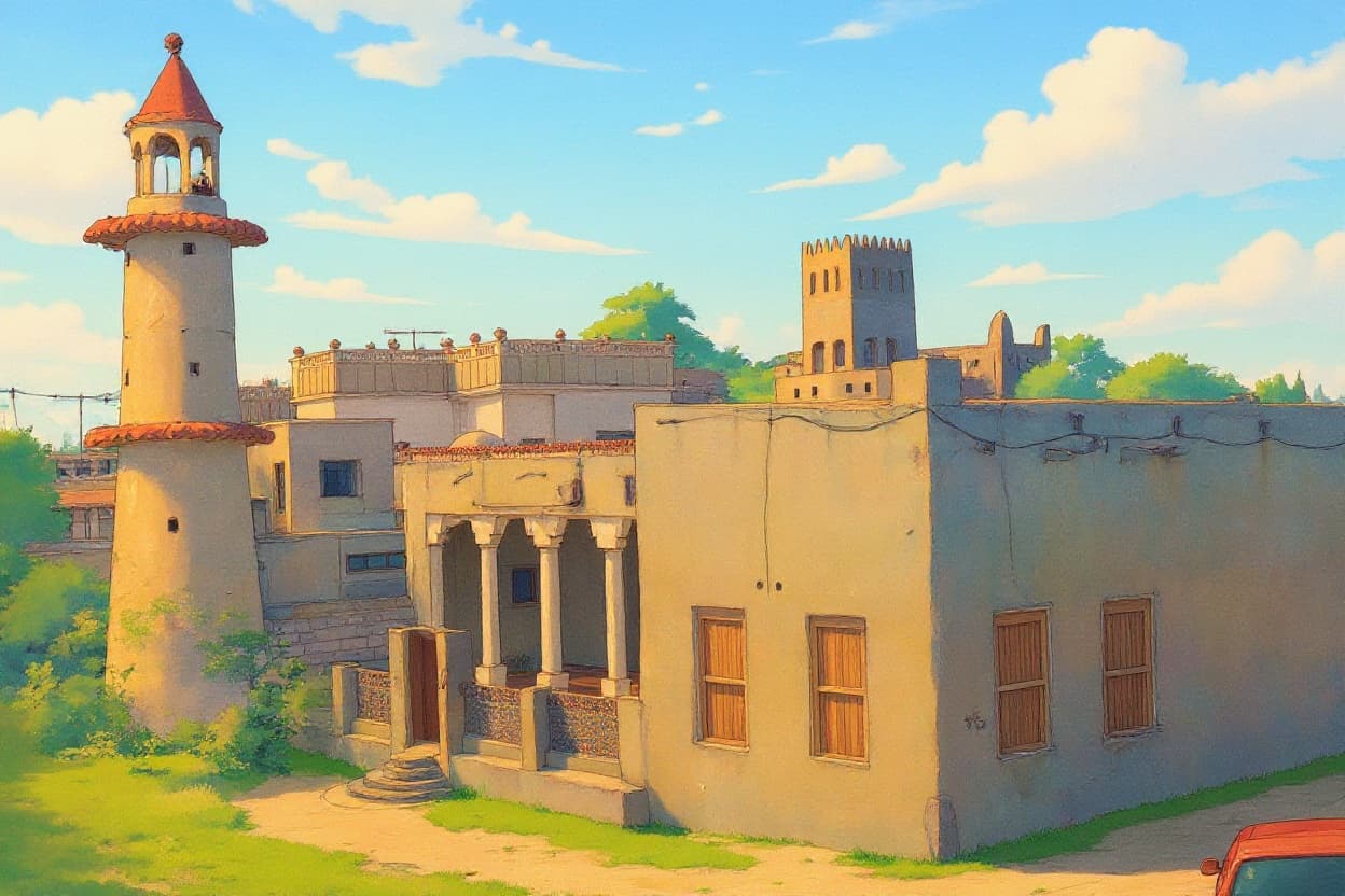 Transform image to ghibli art style