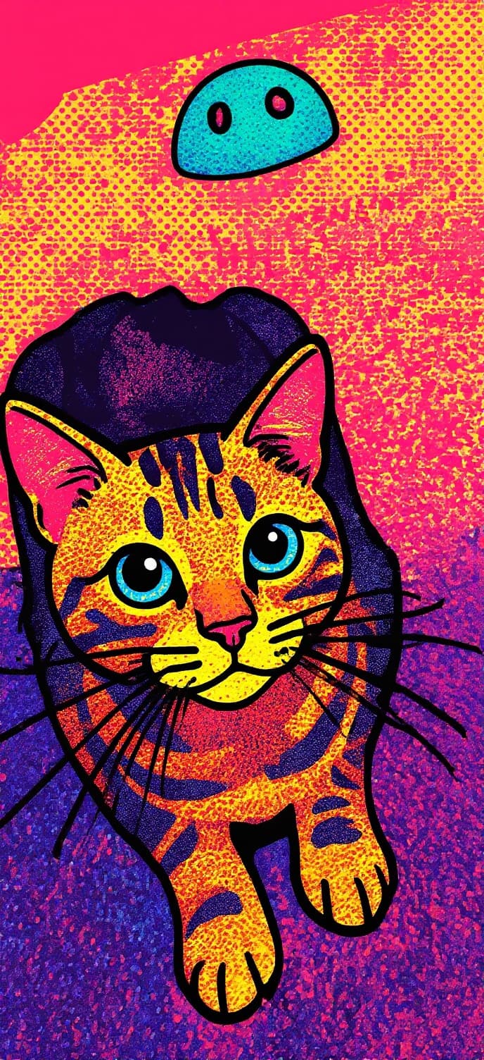 Transform image to pop-art art style