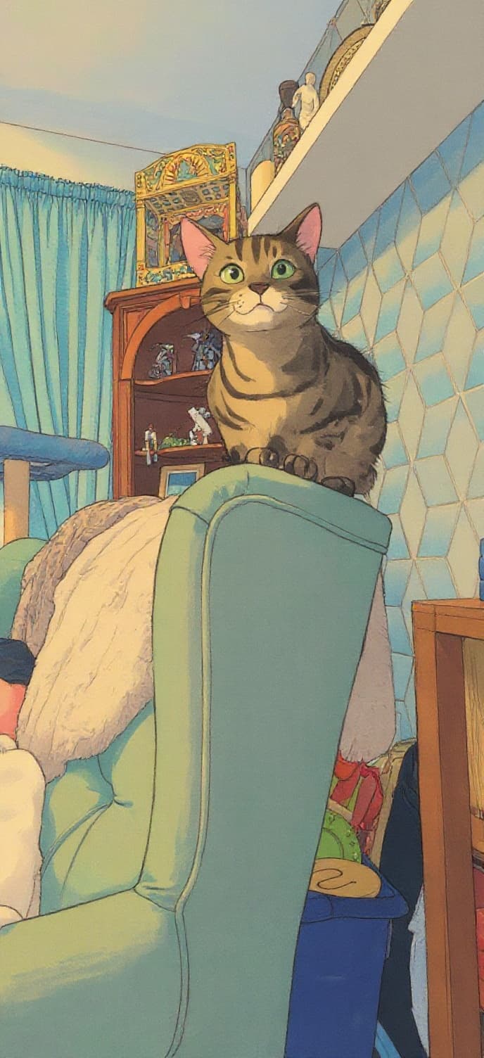 Transform image to ghibli art style