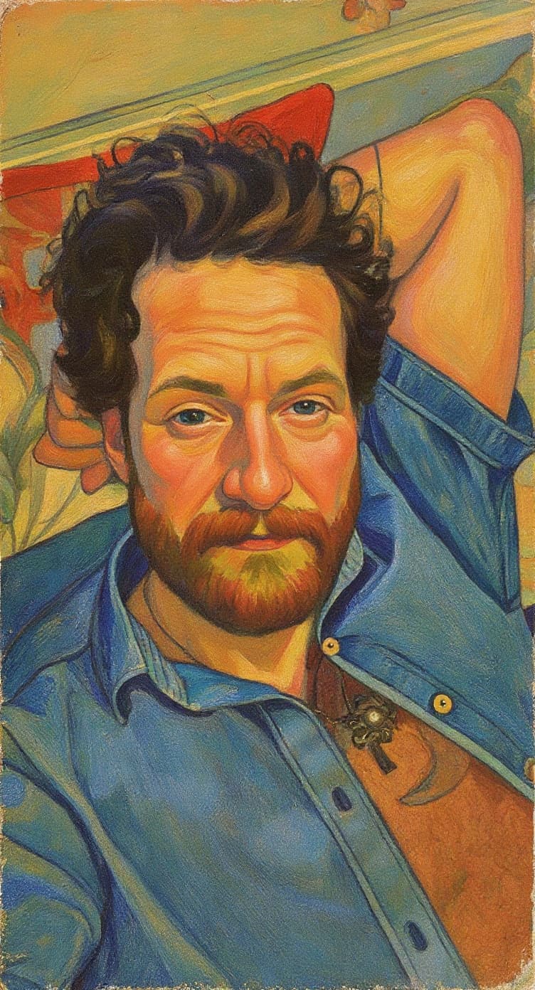 Transform image to vintage art style