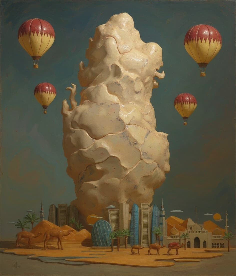 Transform image to sculpture art style