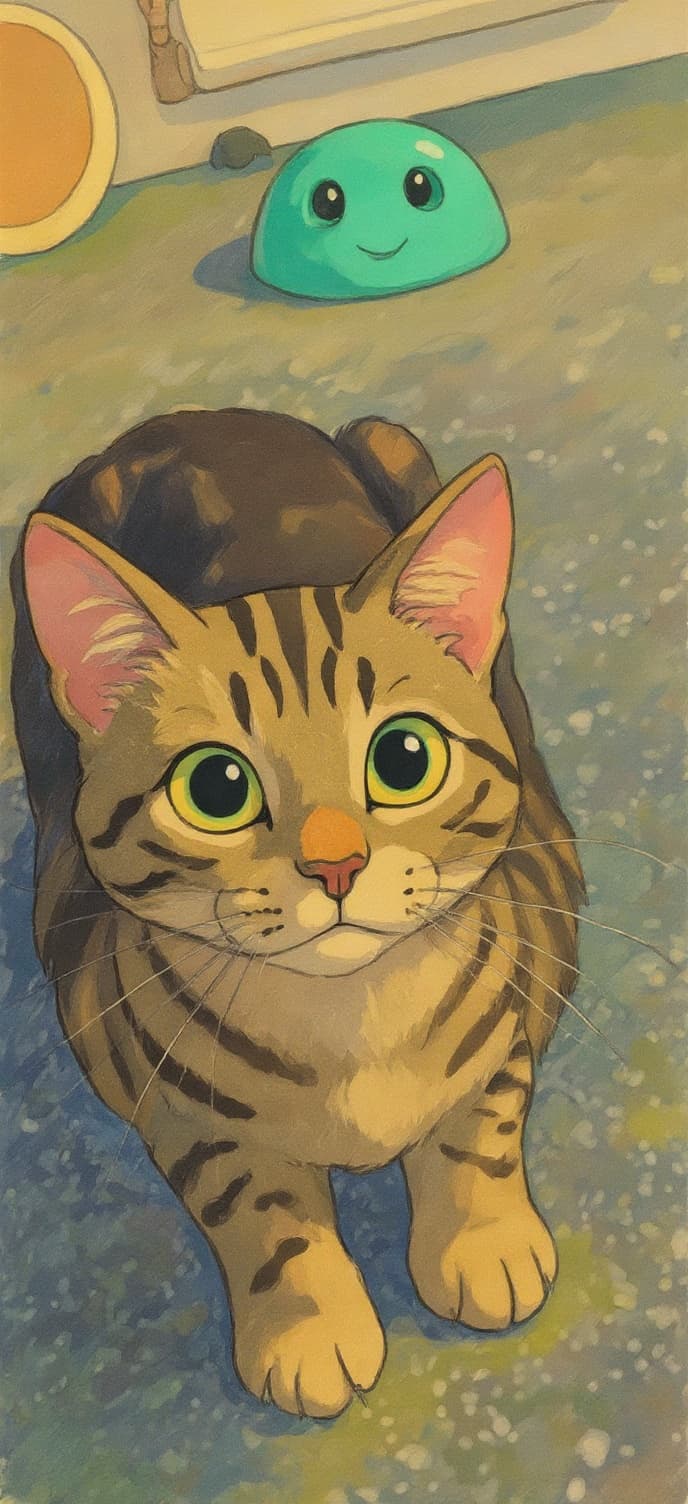 Transform image to ghibli art style