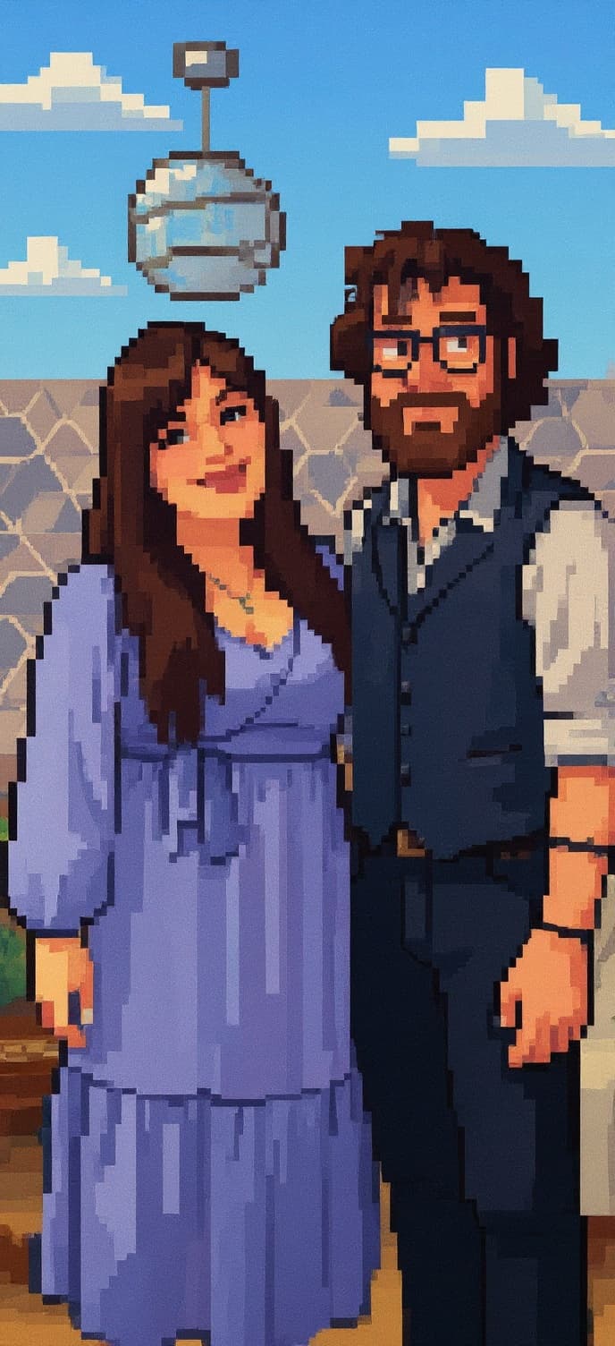 Transform image to pixel-art art style