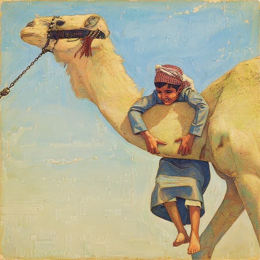 Transform image to vintage art style