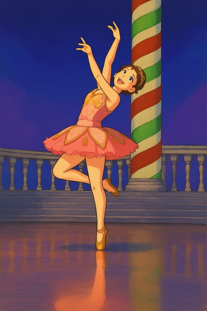 Transform image to ghibli art style