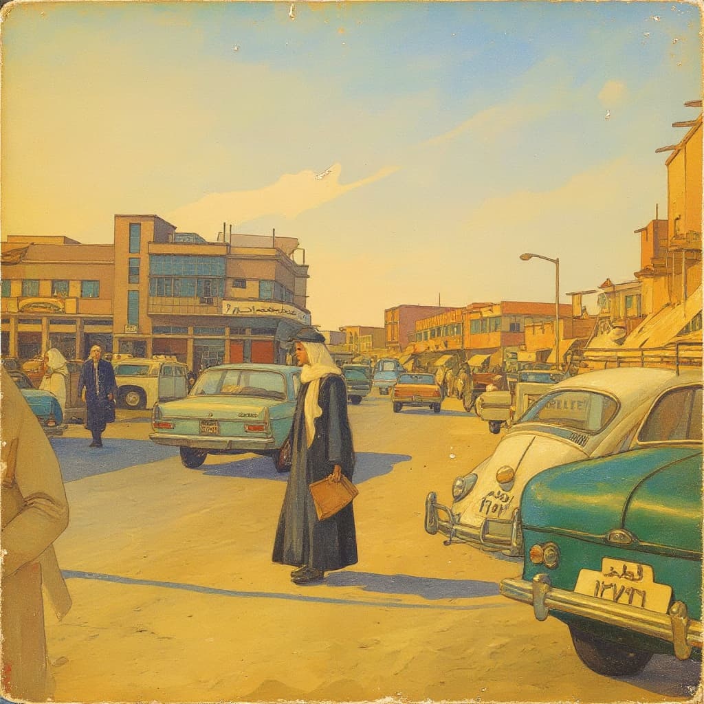 Transform image to vintage art style