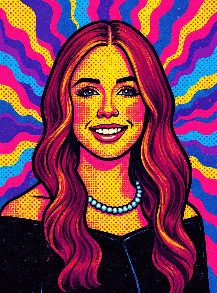 Transform image to pop-art art style
