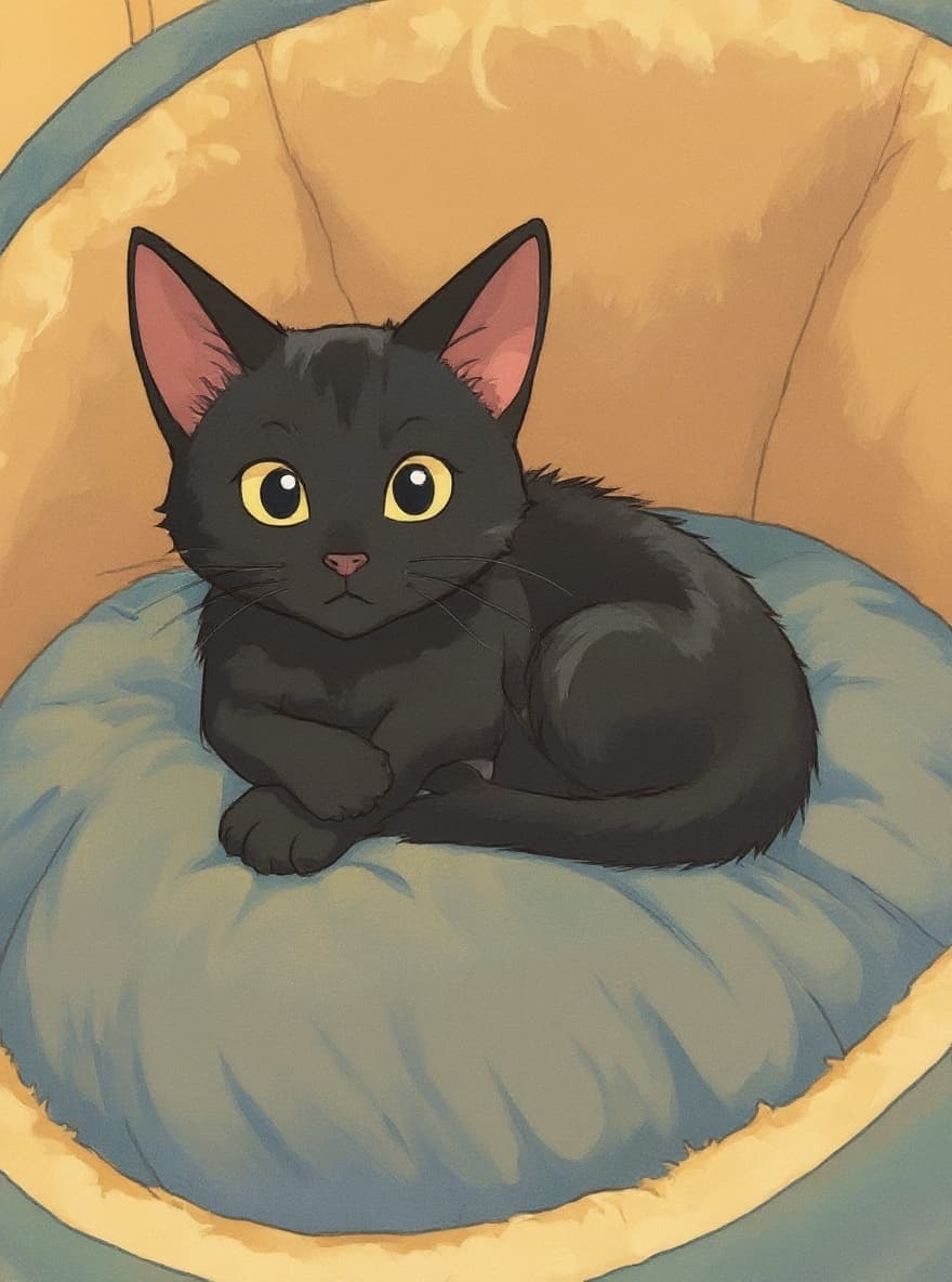 Transform image to ghibli art style