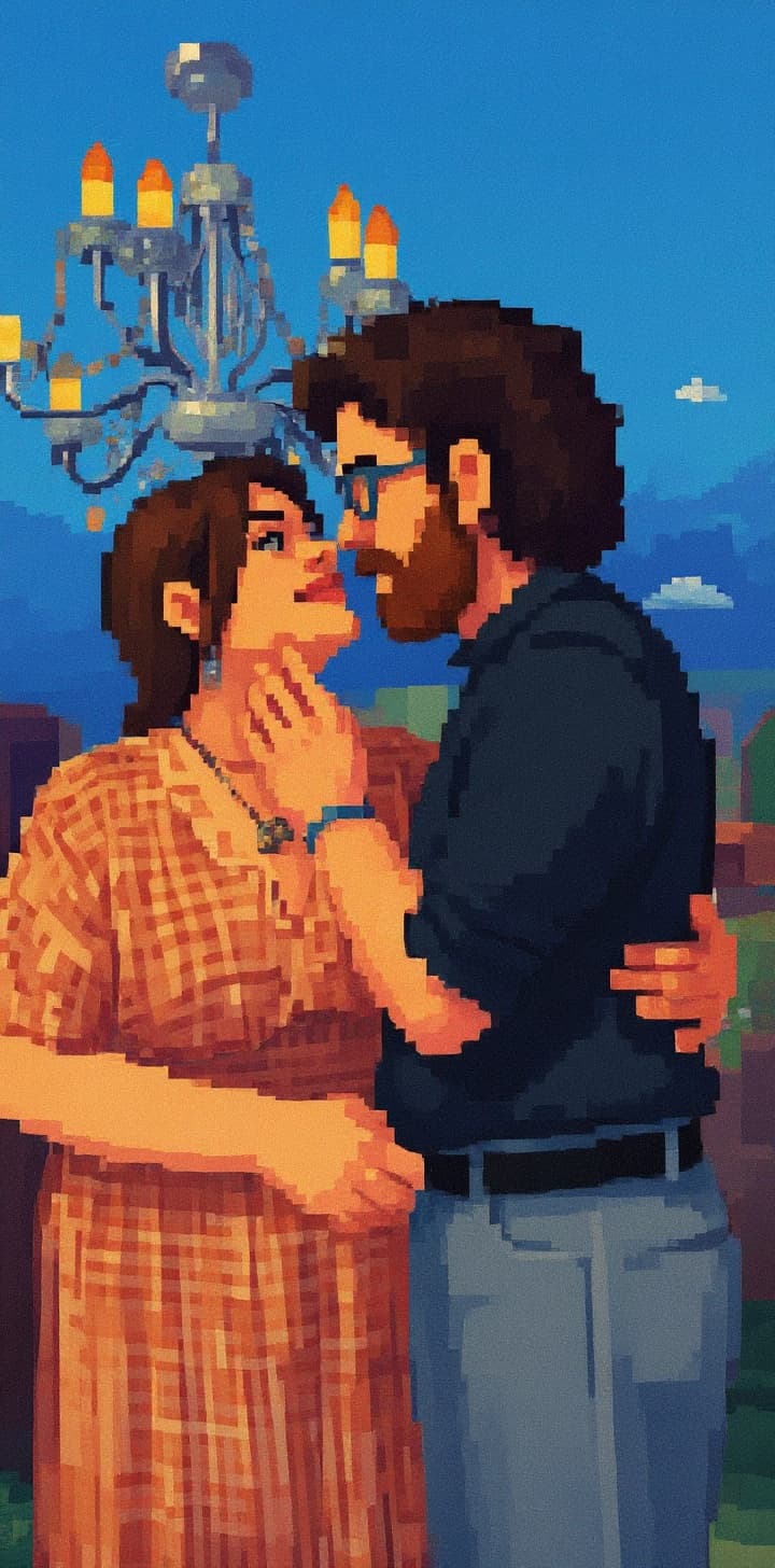 Transform image to pixel-art art style