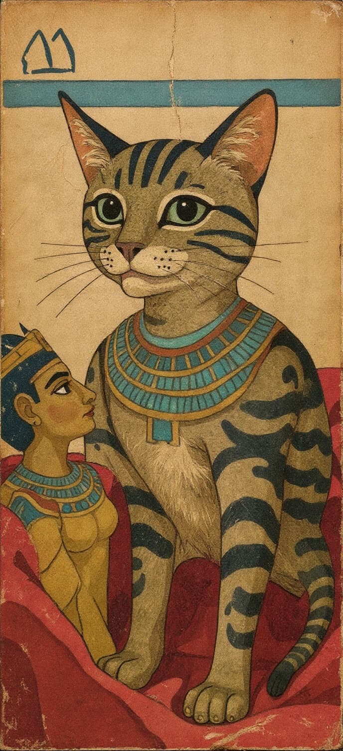 Transform image to egyptian art style