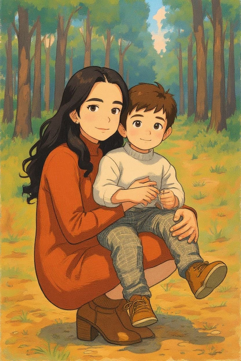 Transform image to ghibli art style