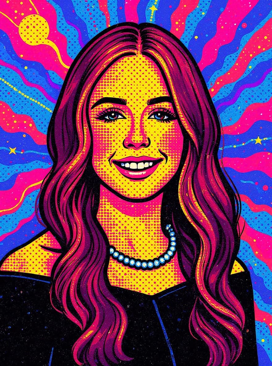 Transform image to pop-art art style