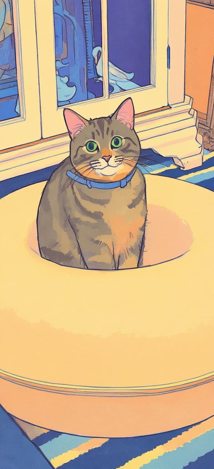Transform image to line-art art style