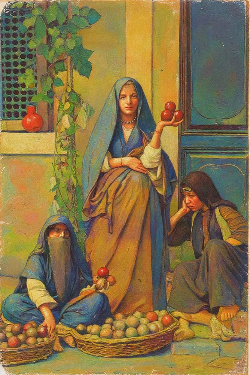 Transform image to vintage art style
