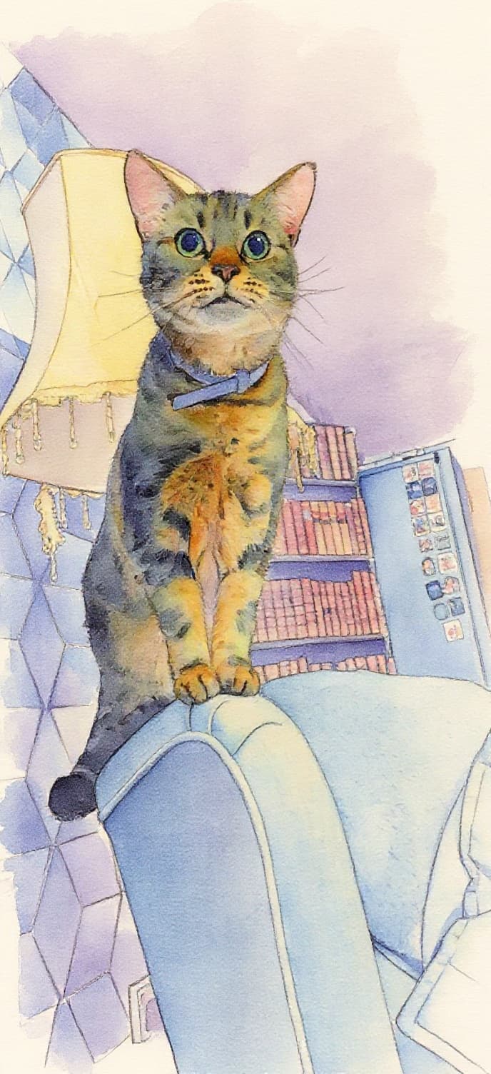 Transform image to watercolor art style