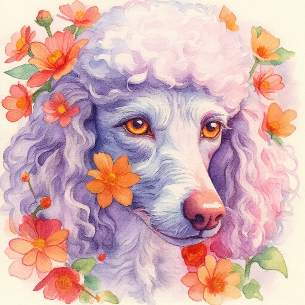 Transform image to watercolor art style
