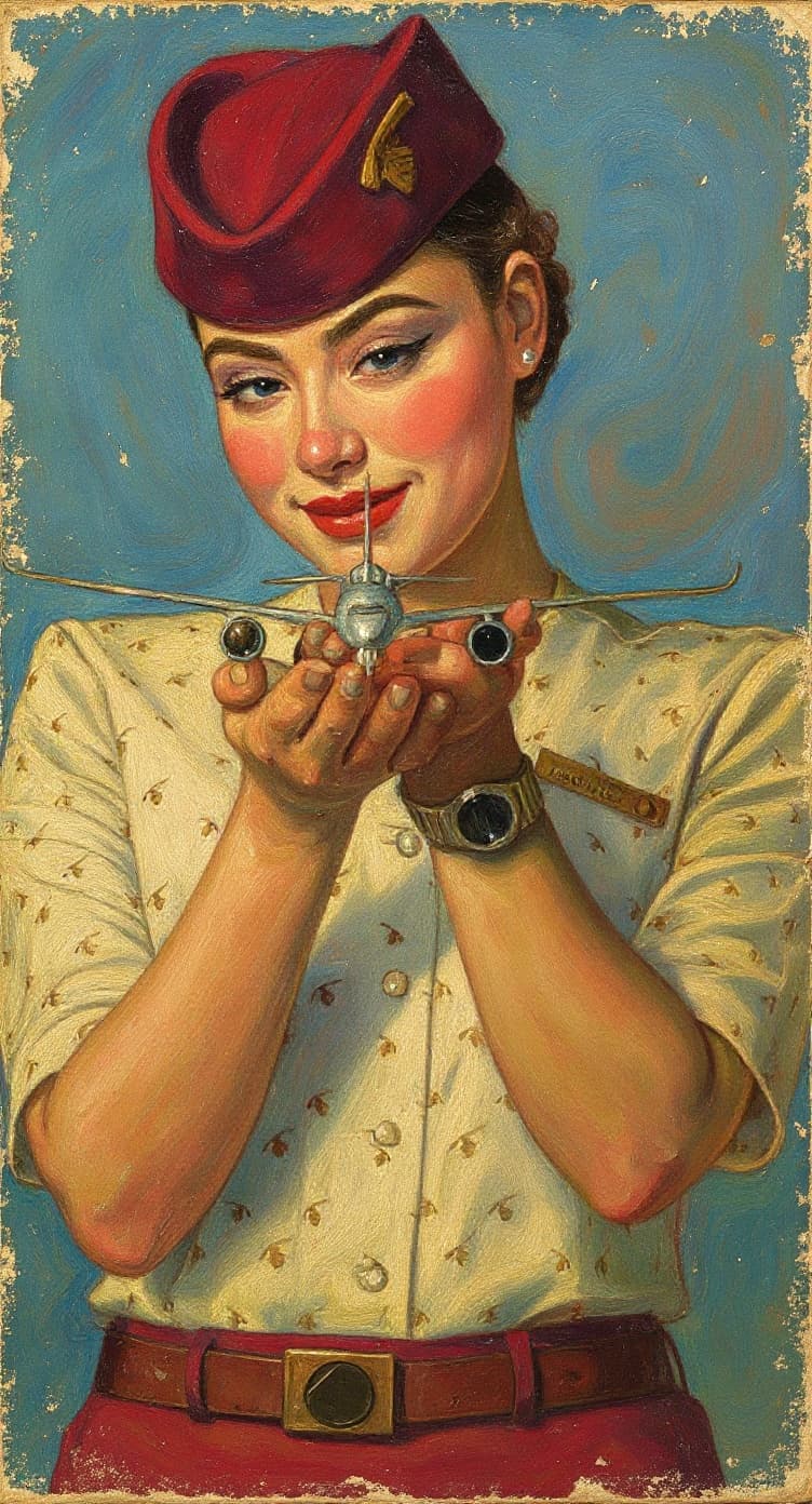 Transform image to vintage art style