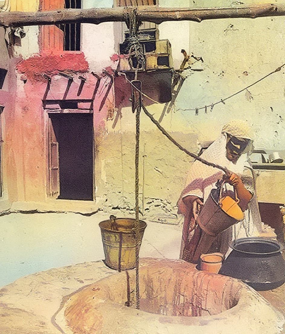 Transform image to vintage art style