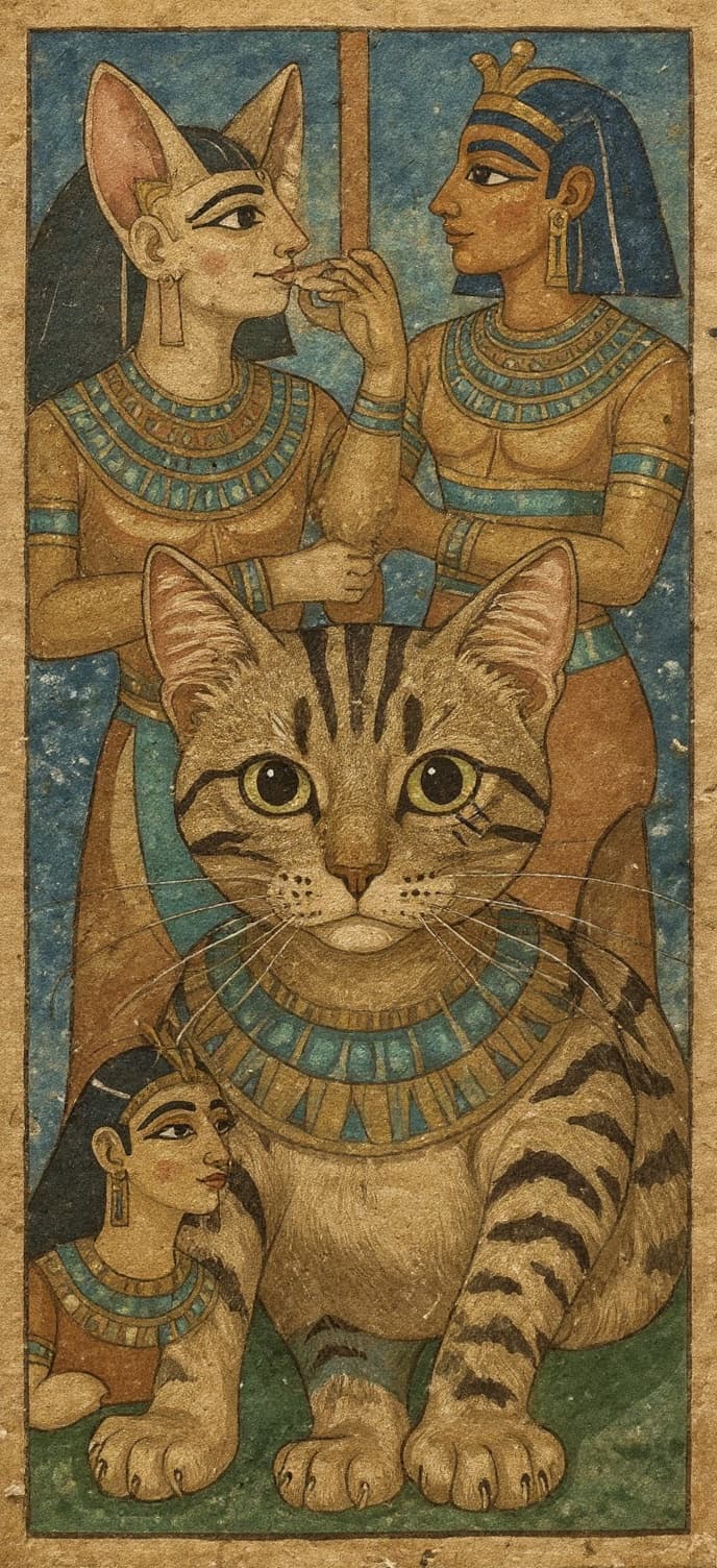 Transform image to egyptian art style