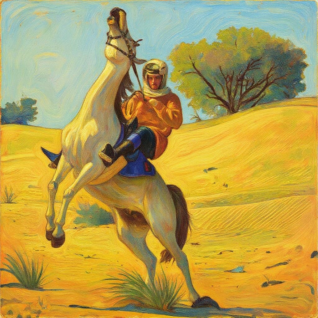 Transform image to vintage art style