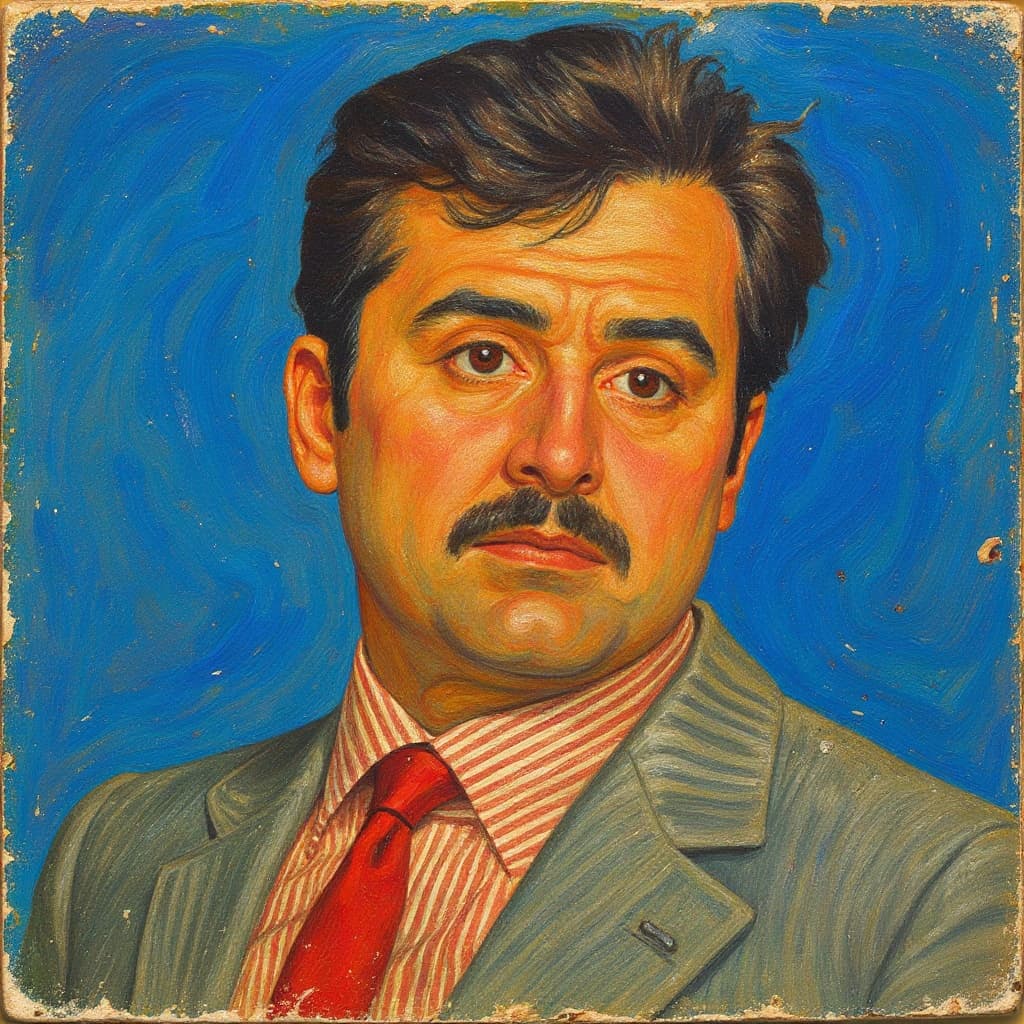 Transform image to vintage art style