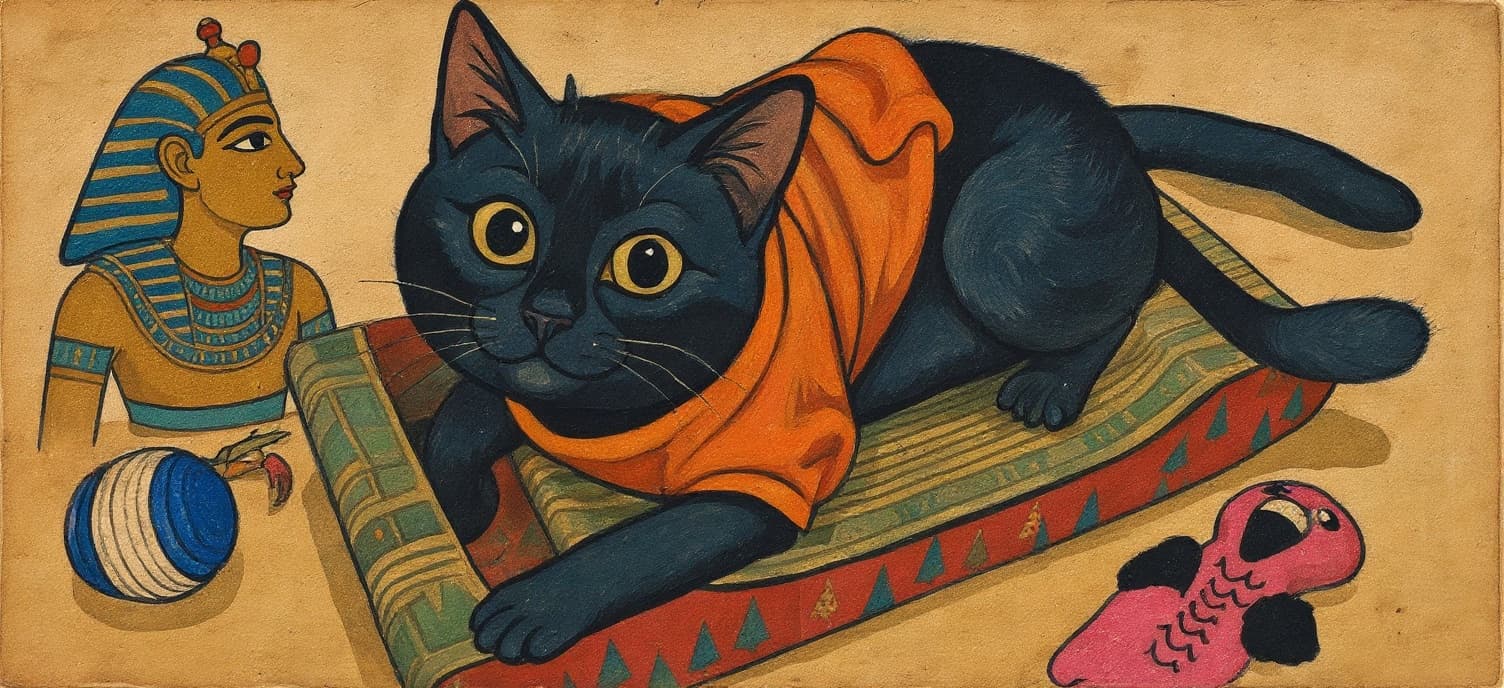 Transform image to egyptian art style