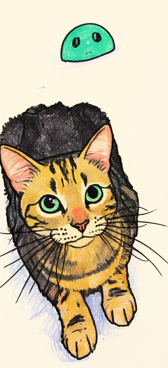 Transform image to line-art art style