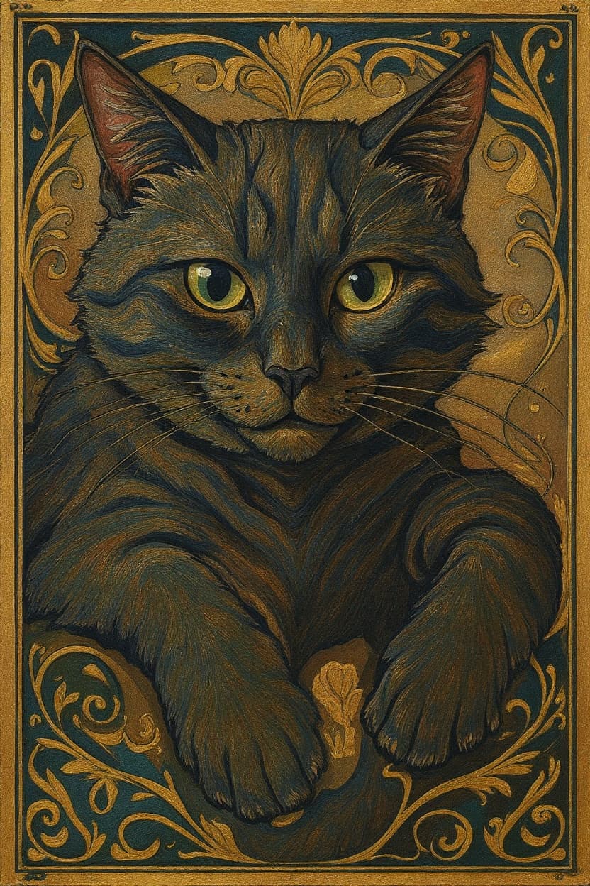 Transform image to art-nouveau art style