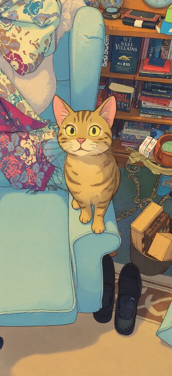 Transform image to ghibli art style