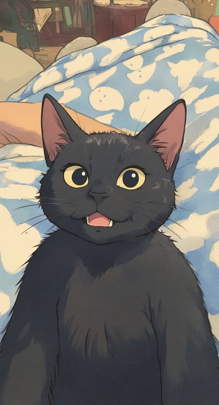 Transform image to ghibli art style