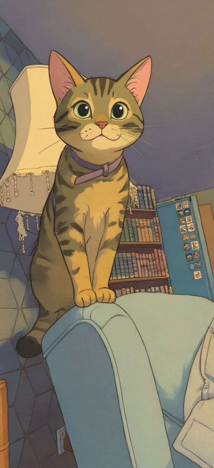 Transform image to ghibli art style