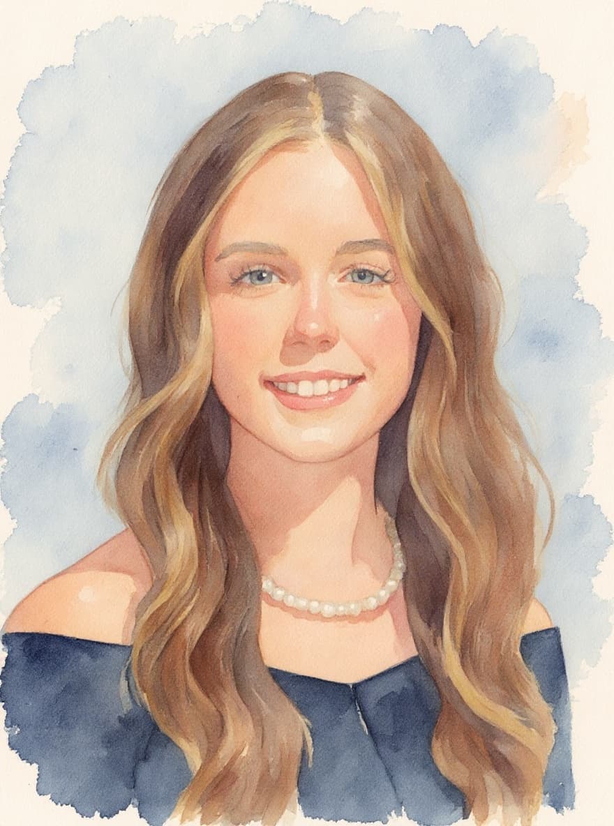 Transform image to watercolor art style